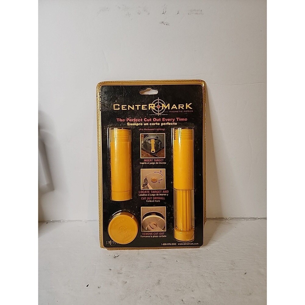 Center Mark Hole Locator Tool Lighting Fixture Drywall Cutout Guide Construction